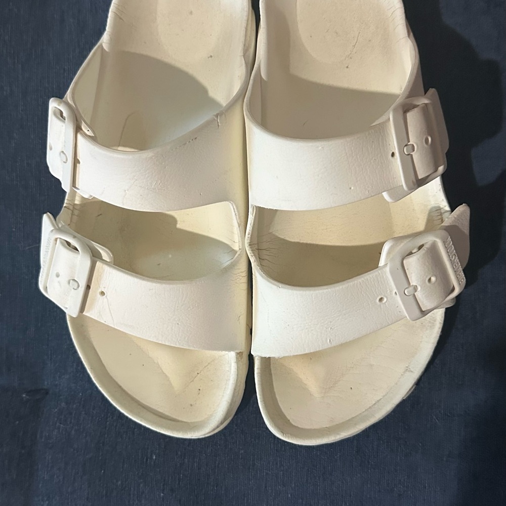 Birkenstock White Sandals